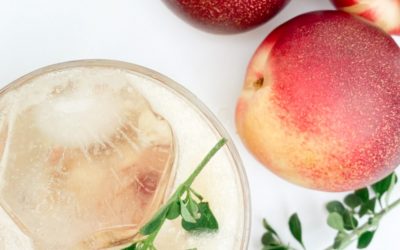 Nectarine Thyme Fizz