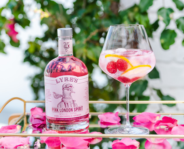 Lyre’s Pink London Spritz