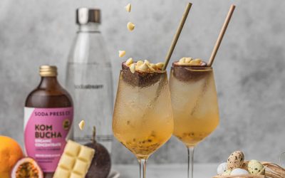 Passionfruit, Mandarin & White Chocolate Spritz