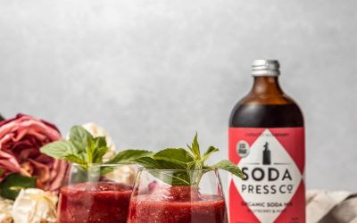 Raspberry & Mint Frozé