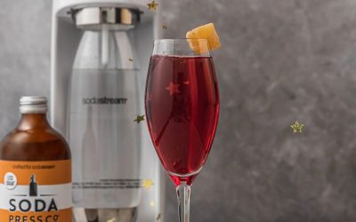 Sparkling Cranberry & Ginger Mimosas